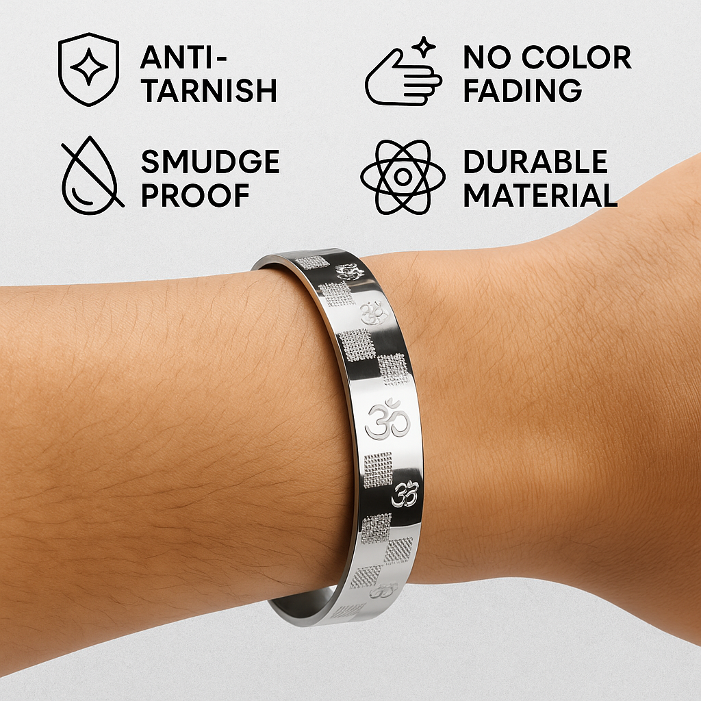 OmAura Cuff Men's Kada