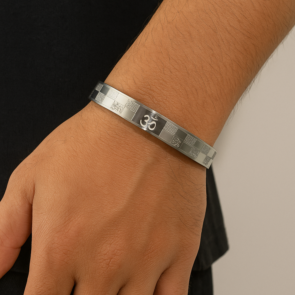 OmAura Cuff Men's Kada