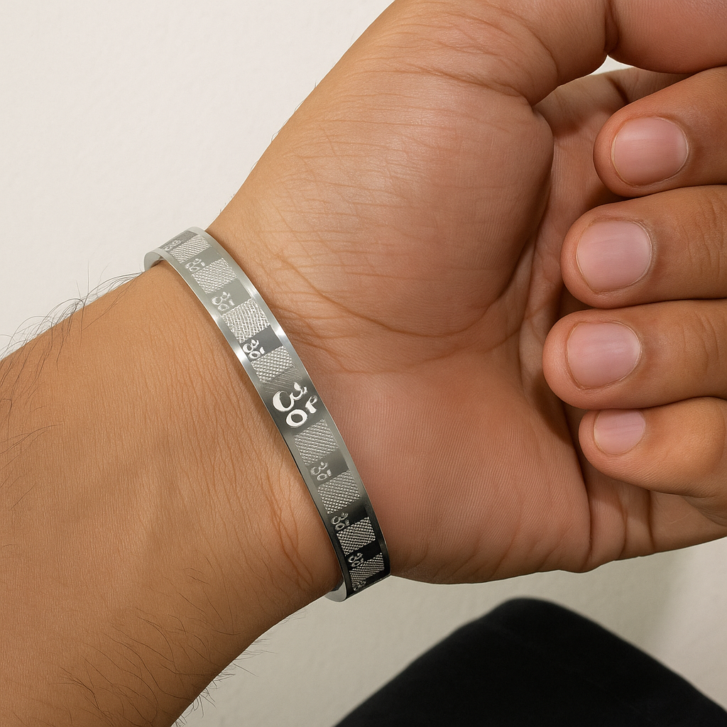 OmAura Cuff Men's Kada