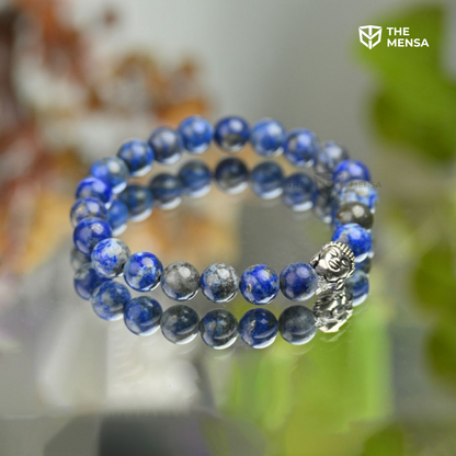Lapis Lazuli Charm Natural  Bracelet