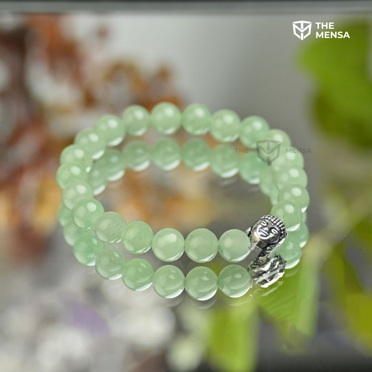 Green Aventurine Charm Natural  Bracelet