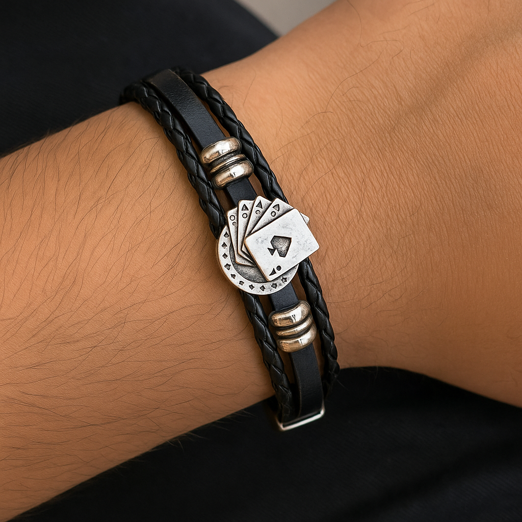 Ace Charm Men's Bracelet