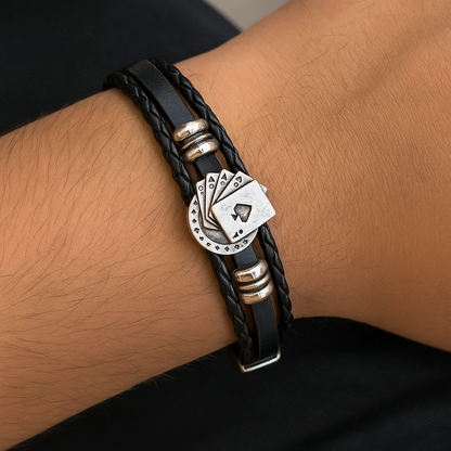 Ace Charm Men's Bracelet