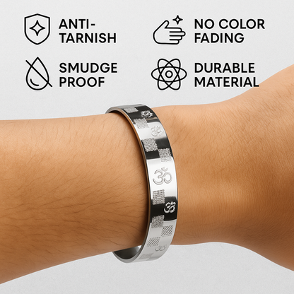 OmAura Cuff Men's Kada