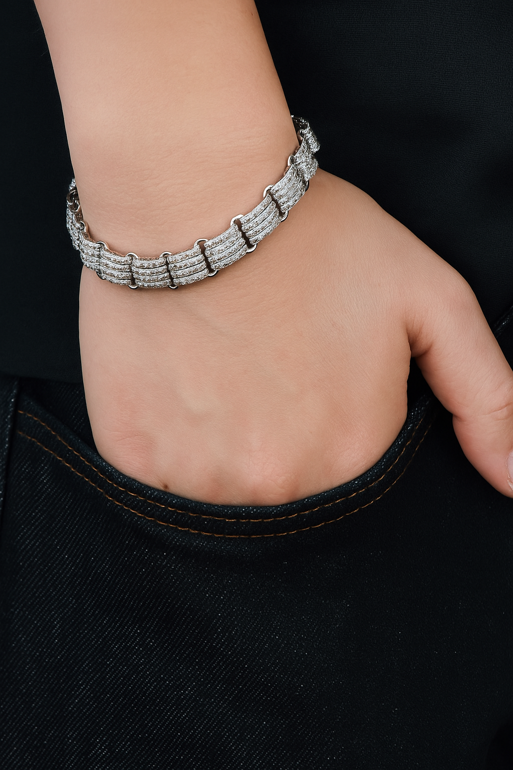 StellarMesh Men's Chain Bracelet