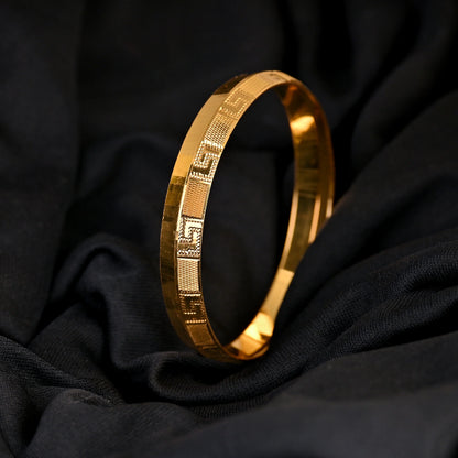 Lustra Men's Punjabi Kada + Golira Men's Punjabi Kada  (Combo )