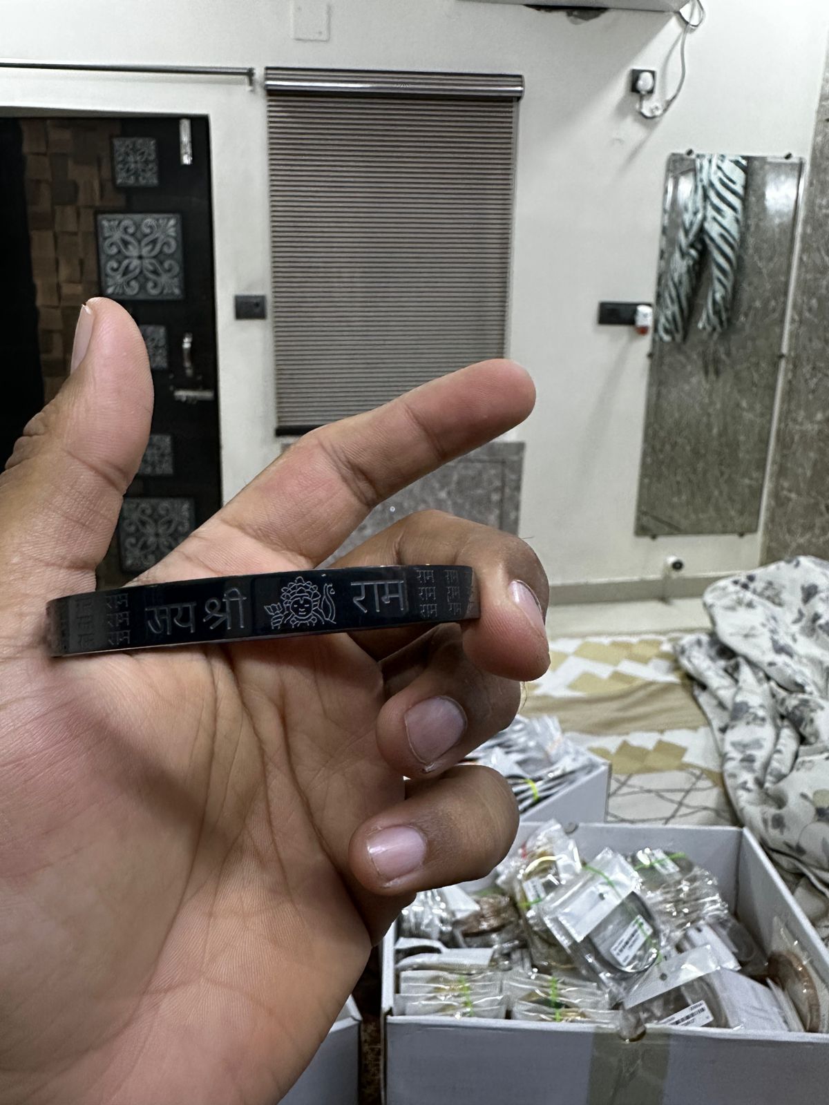 Shri Ram design Men's Kada