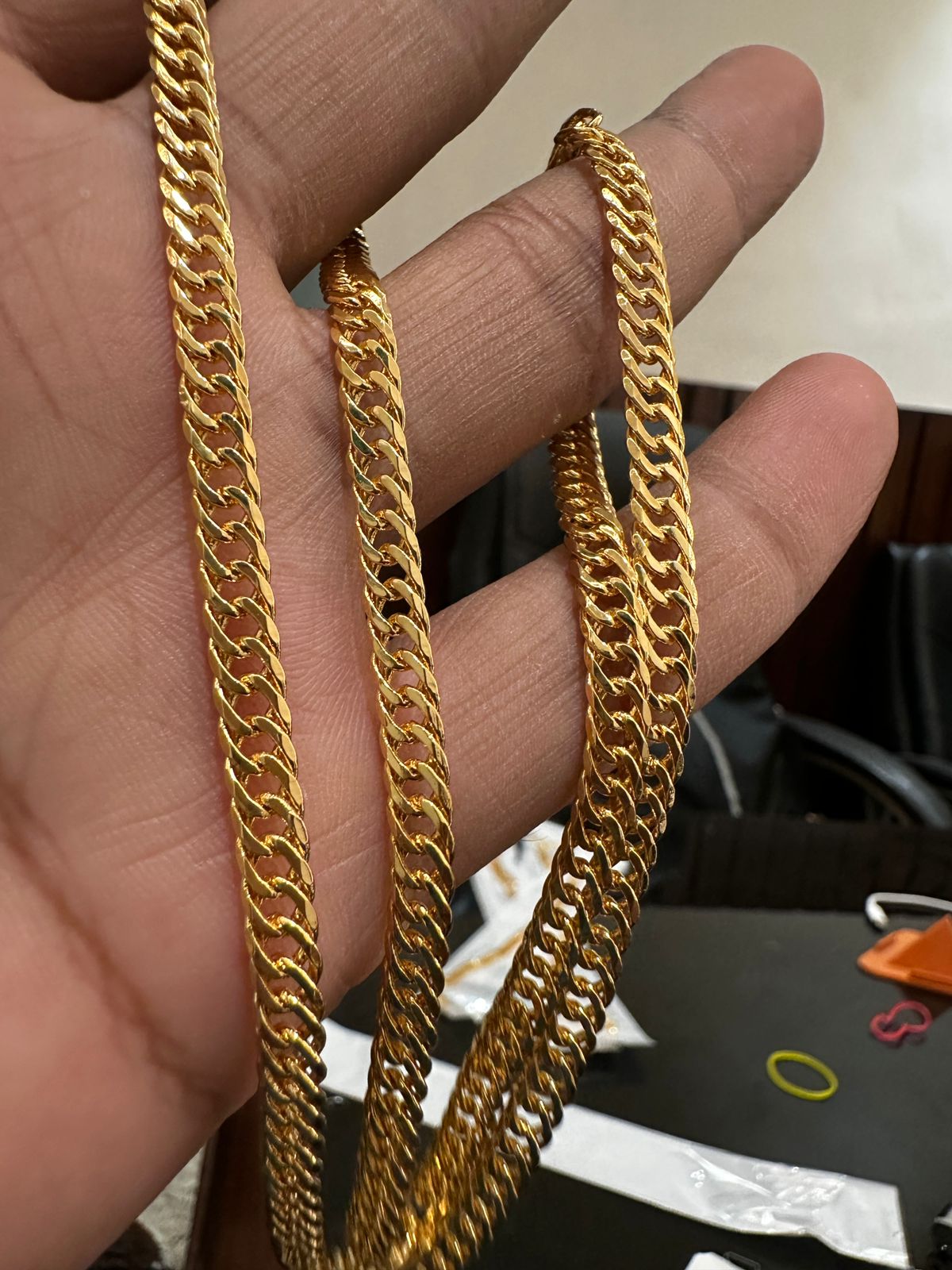 Aureus Link Men's Chain