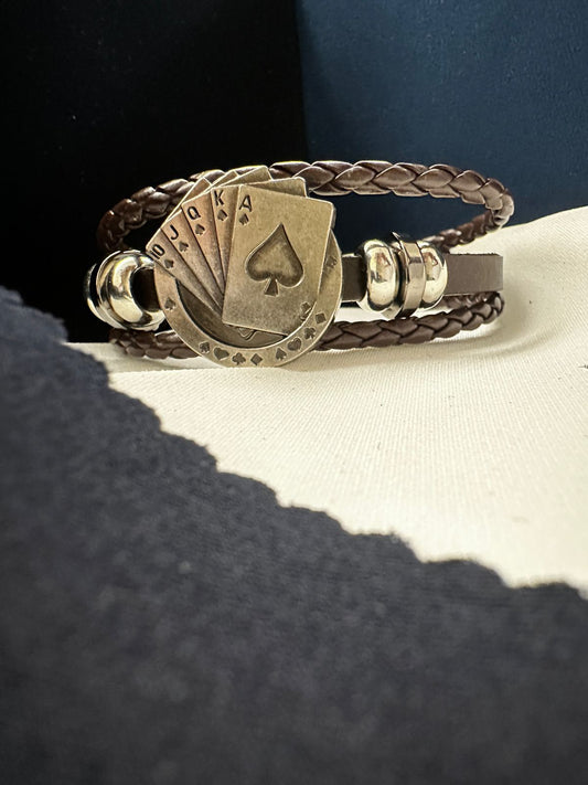 Ace Charm Men's Bracelet