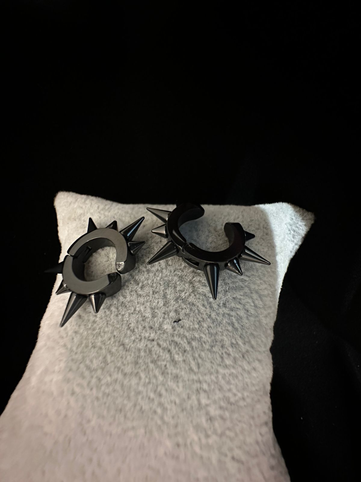 Inferno Edge Hoops Studs Earrings