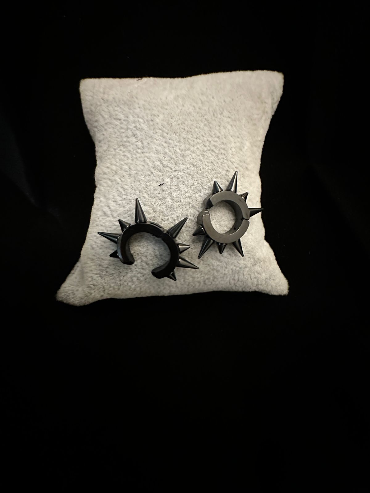 Inferno Edge Hoops Studs Earrings